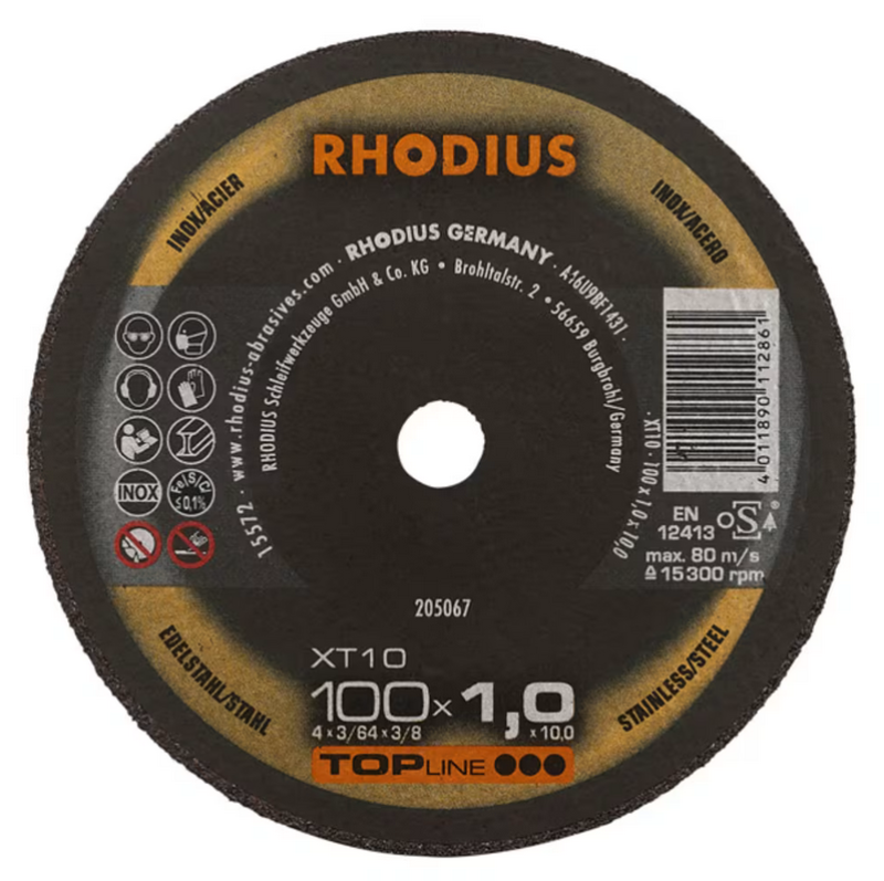 Trennscheiben 100 x 1.0 x 10mm